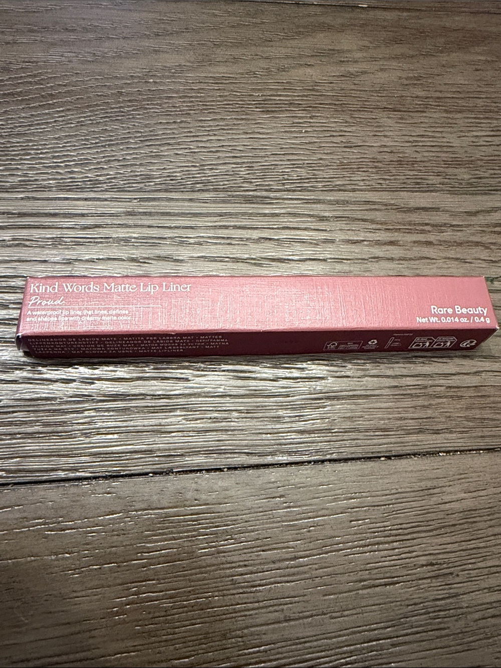 Rare beauty lip liner shade proud